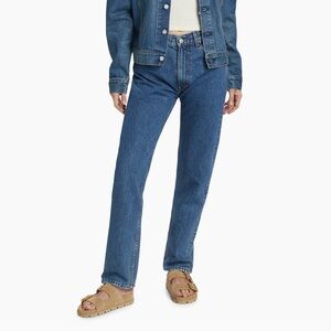 Re/Done The Mel High-Rise Straight Jeans!! NWT